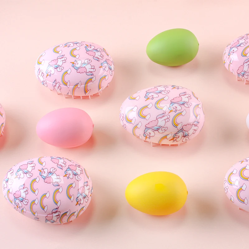 Расческа для волос Huiyun массажная Антистатическая с изображением единорога |