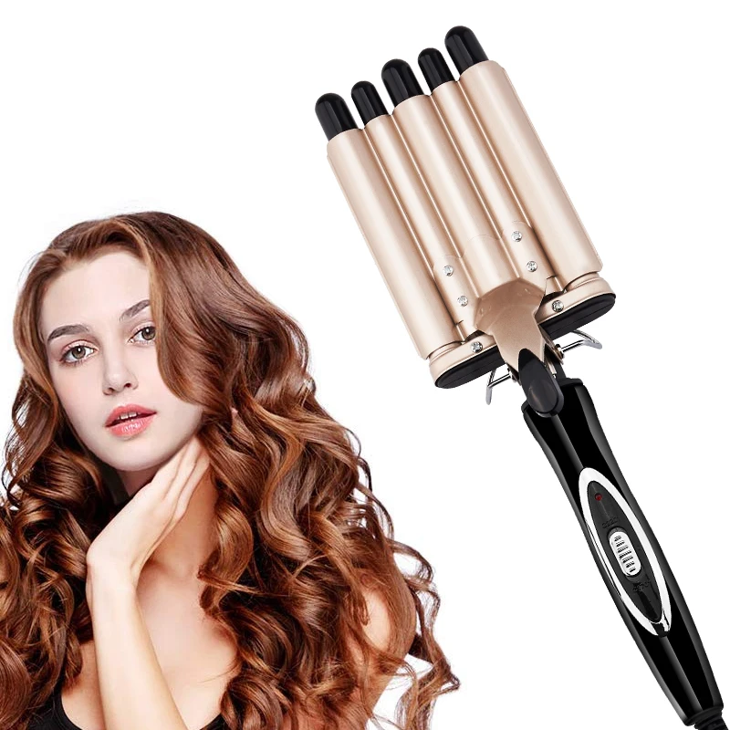 

Professional Hair Tools Curling Iron Ceramic Five-stick Barrel Styler Hair Waver Styling Tools Hair Curlers Electric Curling