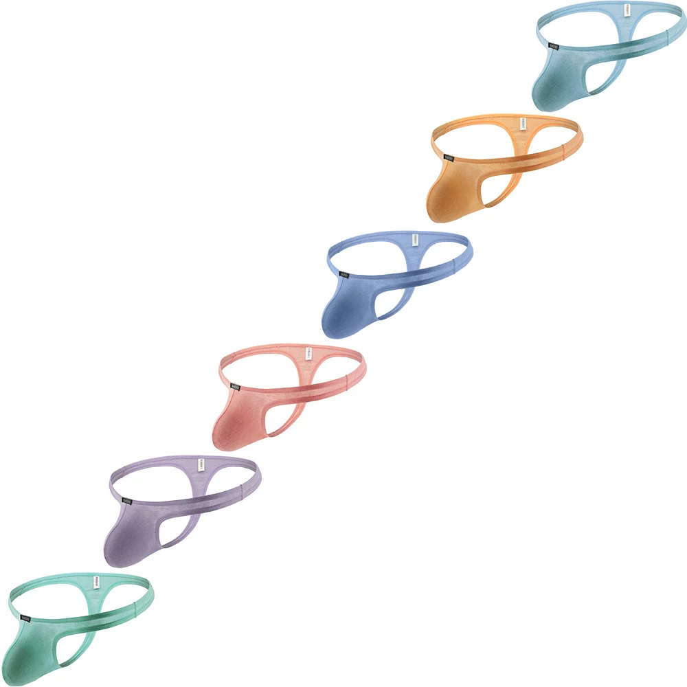 IKingsky Мужское нижнее белье из хлопка сексуальные трусики с Т образным ремешком| |