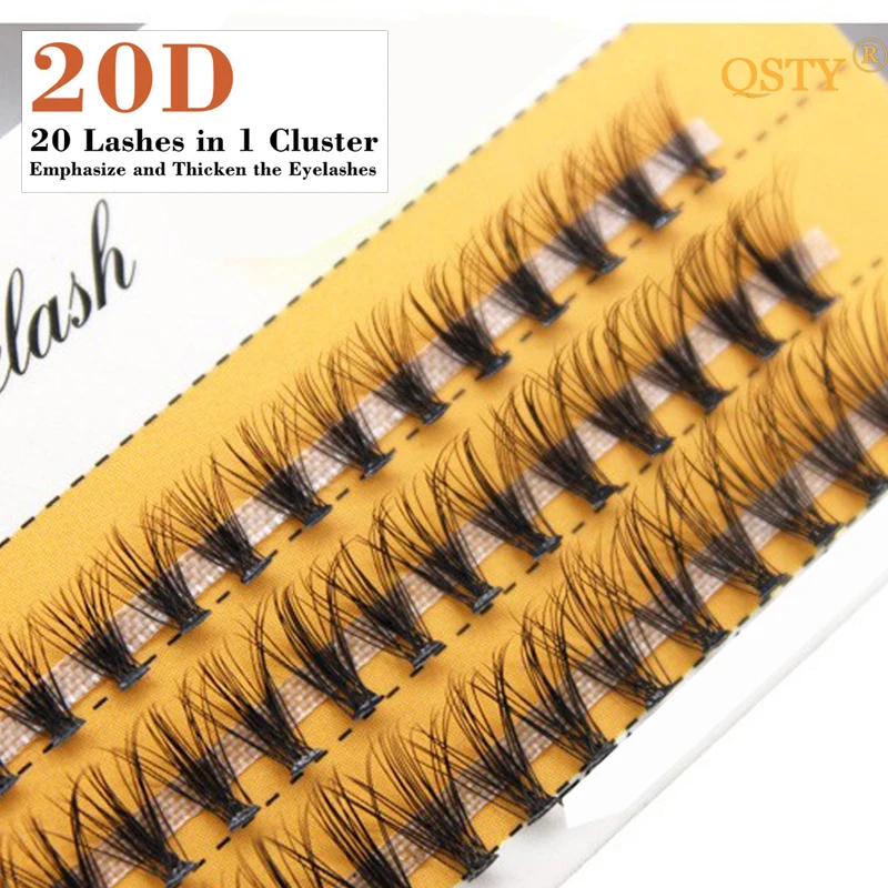 Ресницы Накладные из натуральной норки 20D индивидуальные профессиональные