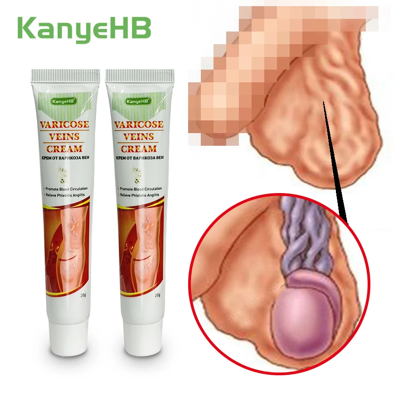 

2 шт., Лечебный крем для мошонки, варикозных вен