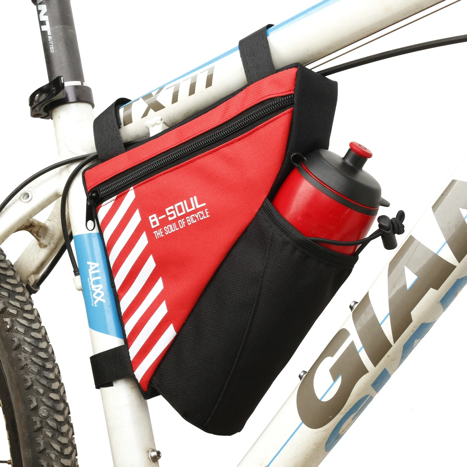 

New Mountain Bike Bicycle Bag Front Beam Road Riding Equipment Saddle Upper Tube Cycling Phone Assessoires Bike Phone Holder