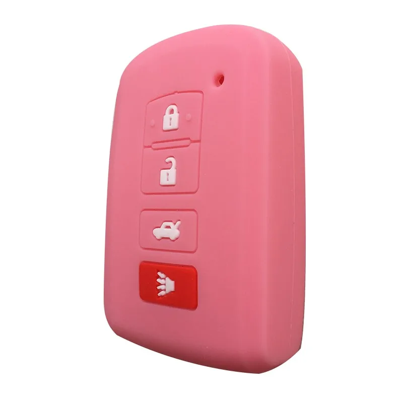 Чехол из силикагеля для сигнализации чехол автомобильного ключа кожаный Toyota RAV4