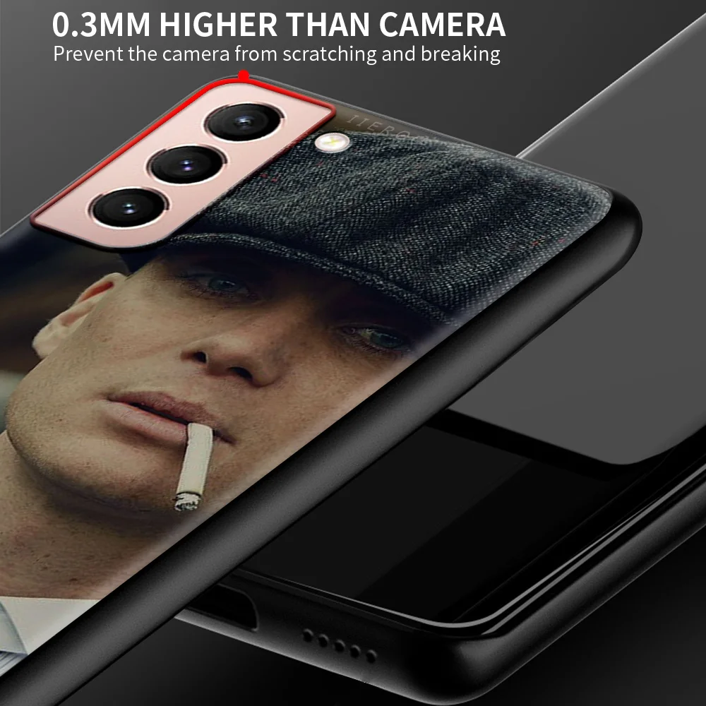 

Silicone Phone Case For Samsung Galaxy S20 FE S21 Ultra 5G S8 S9 S10 Plus PEAKY BLINDERS Bumper Shell Cover Coque Fundas