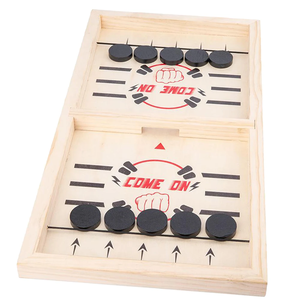 Fast Sling Puck Game Paced Table Desktop Battle Winner Board Games Toys for | Party