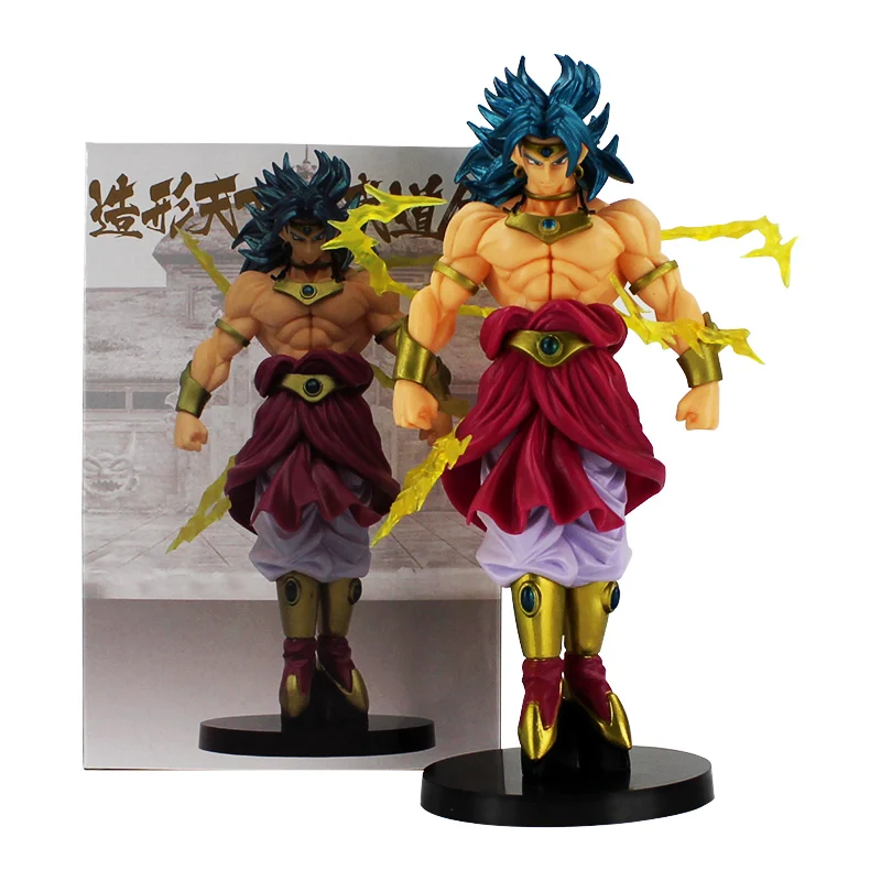 Dragon Ball Z Super Senshi Broly Super Saiyan ПВХ Коллекционная Фигурка фигурки героев «Жемчуг дракона Z» модель игрушки - Цвет: F with box