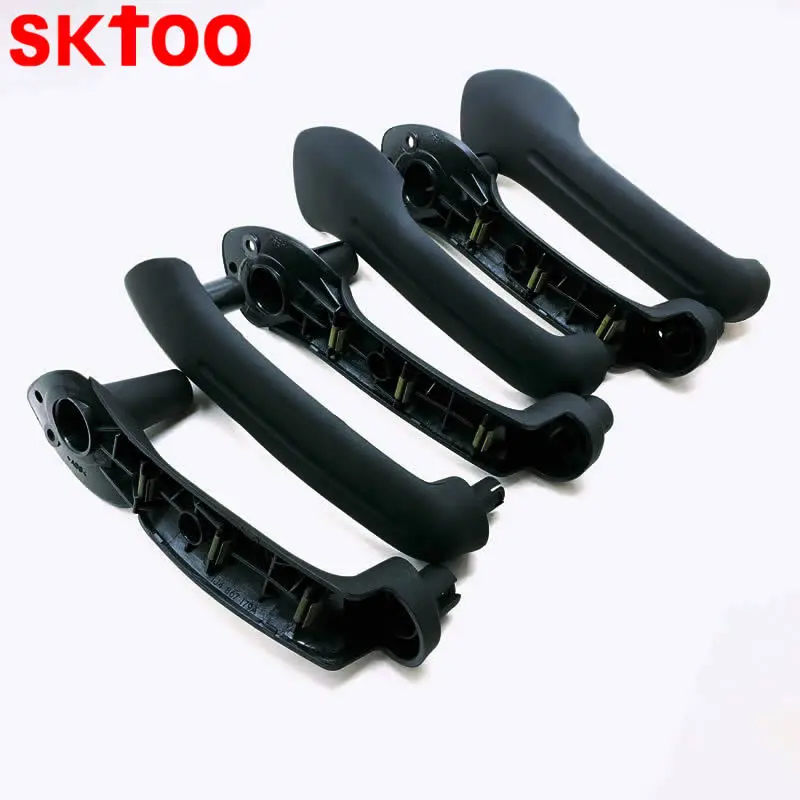 Черная внутренняя дверная ручка 3 шт. бесплатная доставка для Volkswagen Jetta Bora Golf 4 VW