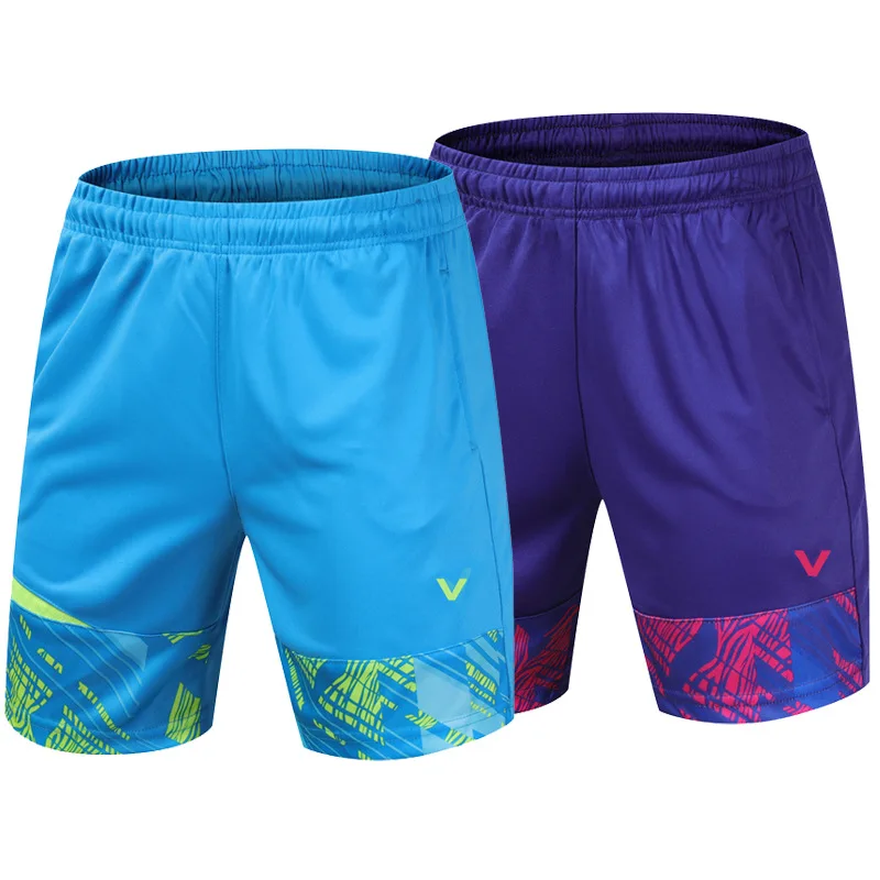 

2021 Mens Sports Badminton Pants Womens Quick-drying Shorts Loose Tennis Volleyball Ping-Pong Training Shorts Elastic Waist