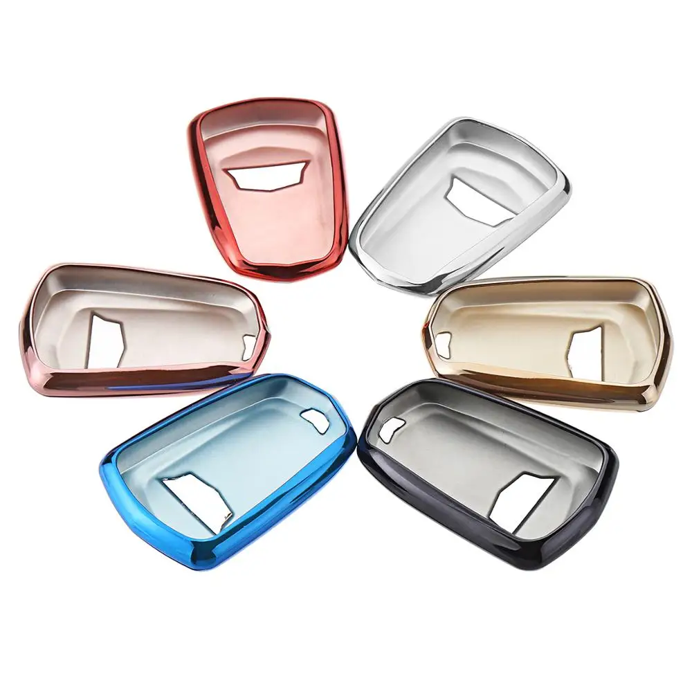 ТПУ чехол для автомобильного ключа умный с дистанционным управлением Cadillac ATS CT6 CTS