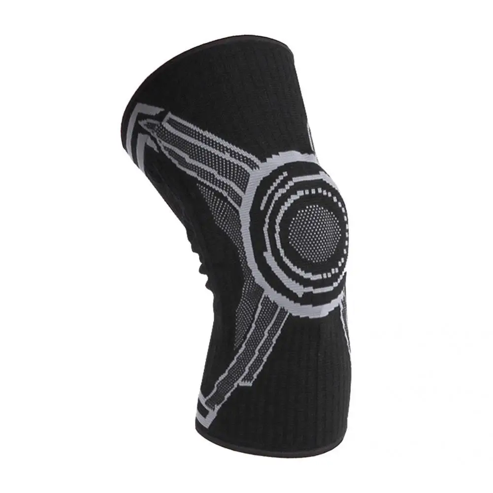 

Knee Pad Anti Slip Silicone T Shape Spring Support Knee Brace Knee Sleeves Useful