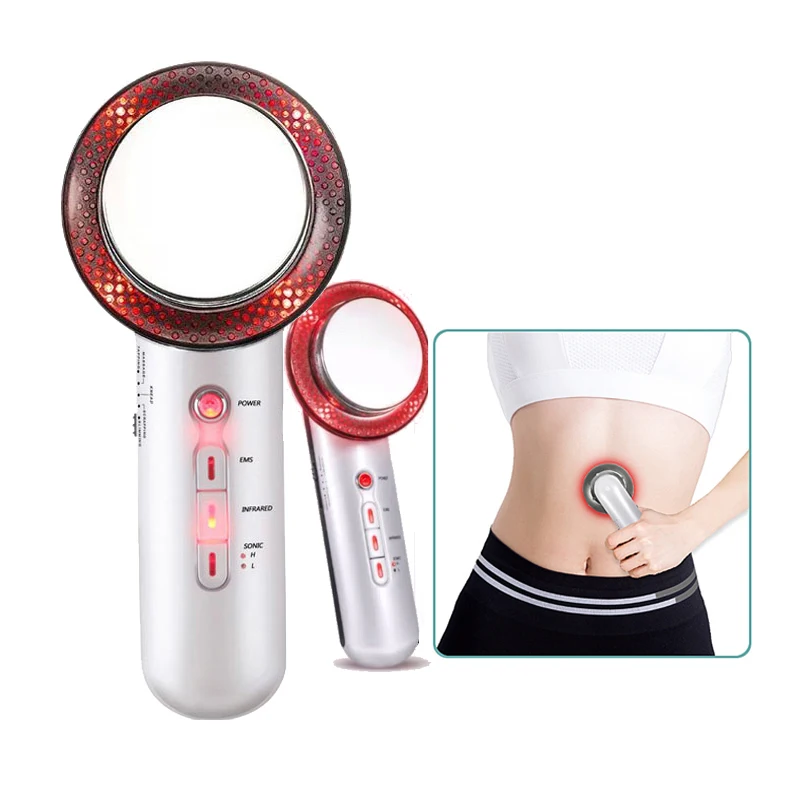 3 в 1 ультразвуковая кавитация машина EMS инфракрасный массажер для похудения тела