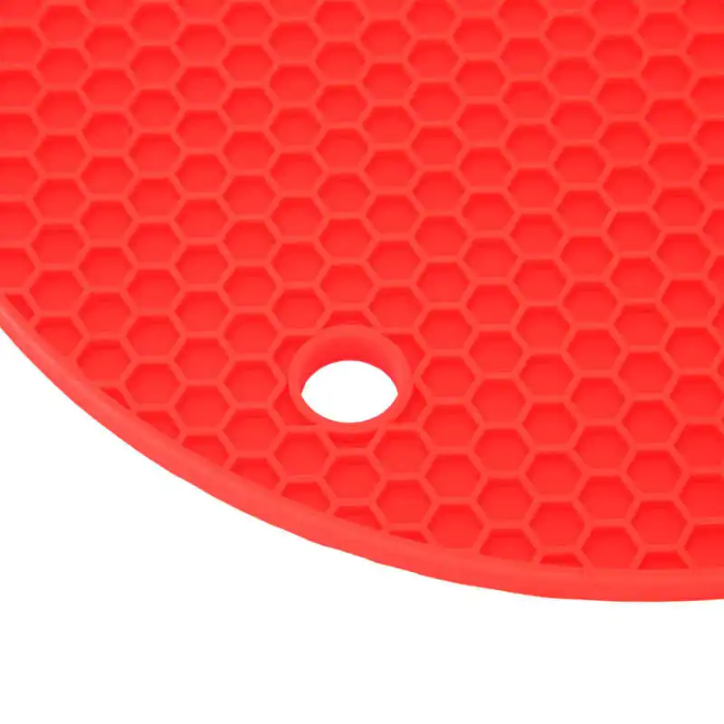 kitchen gadgets Vegetable Fruit Potato Carrot Peeler Tool Round Shape Mat Food Grade Thickened Silicone Placemat Insulation |