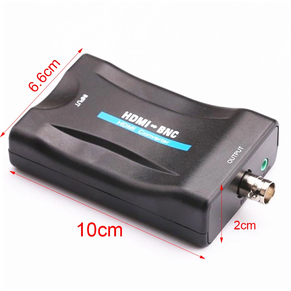 Video Converter Digital PAL Switcher Box Multimedia HDMI TO BNC Portable Accessaries Mini Signals NTSC Audio Adapter USB Port |