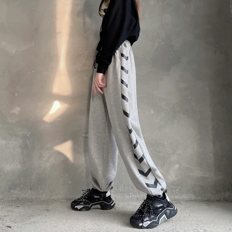 

High Waist Pants Spring and Autumn Wide Leg Rac