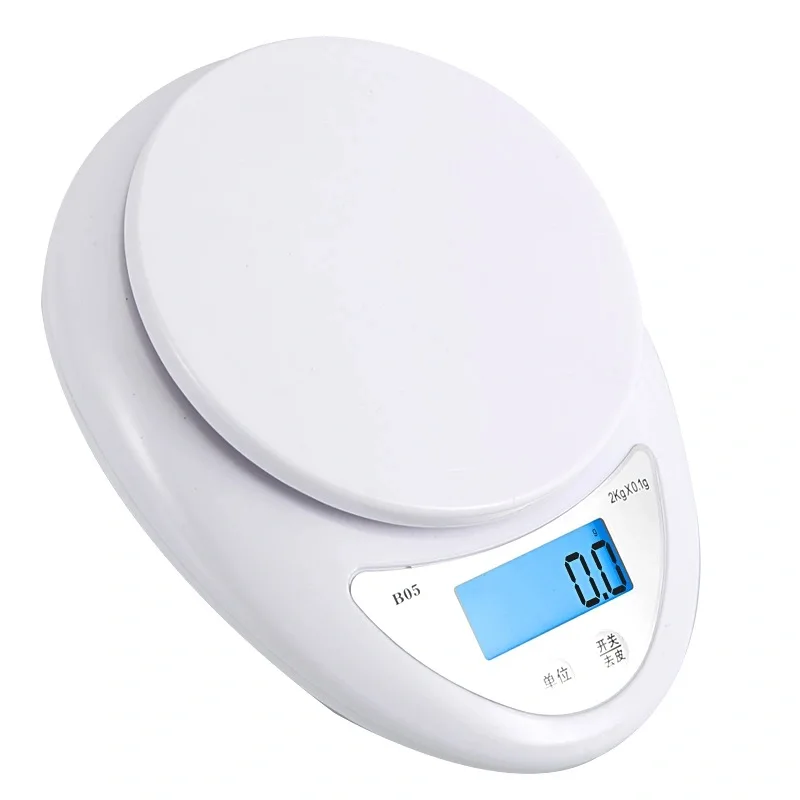 

5kg 0.1g Portable Digital Scale LED Electronic Scales Postal Food Measuring Weight Kitchen LED Electronic Scales