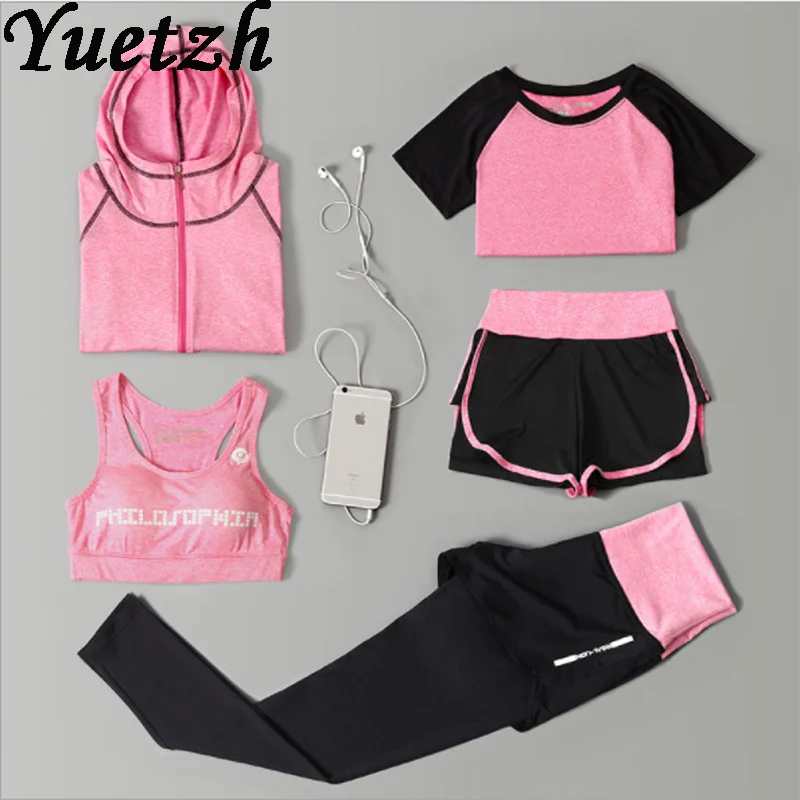 Женский спортивный костюм спортивная одежда быстросохнущие спортивные костюмы