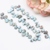 natural sea grain stone irregular beads for diy necklace jewelry making loose 15 free shipping