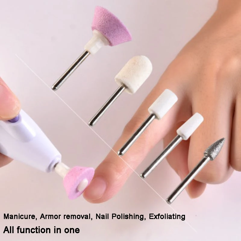 

Portable Electric Nail Drill Machine Kit Manicure Drill Nail Art Pen File Nail Tools Grinding Burnishing Polisher Pedicure Kit