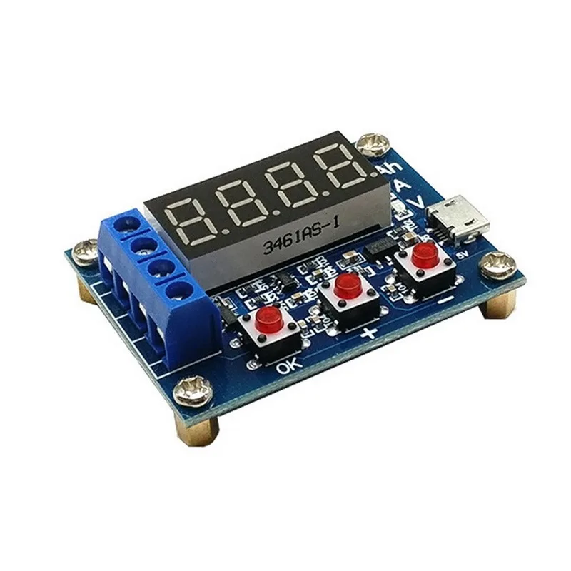 

ZB2L3 Battery Tester LED Digital Display 18650 Lithium Battery Power Supply Test Resistance Lead-acid Capacity Discharge Meter