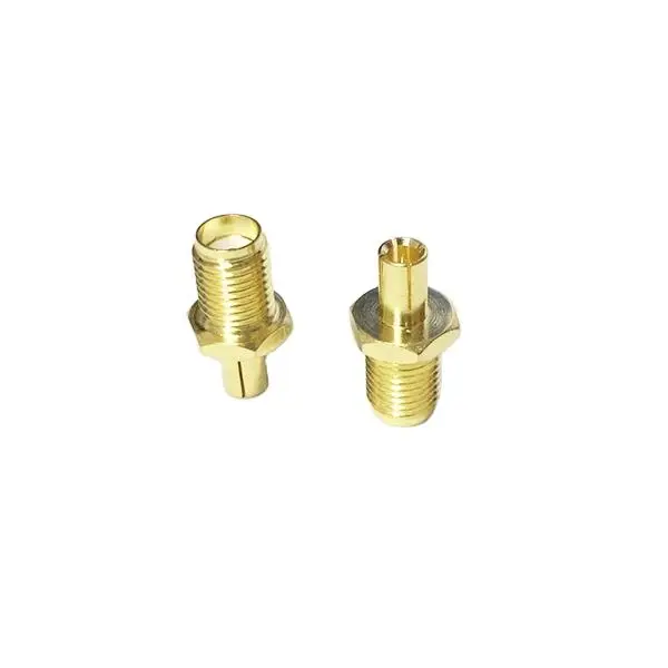 Lots of 10pcs SMA Female to TS9 Male Connector RF Adapter Straight Goldplated for 3G USB Modem Wholesale Price