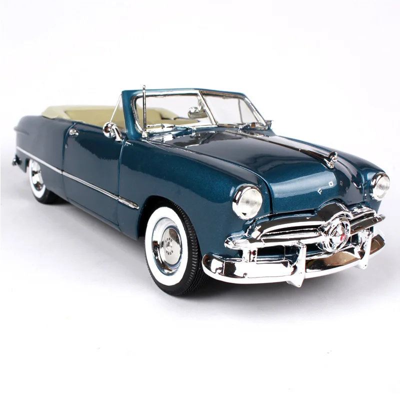 Maisto 1:18 1950 Ford с мягким верхом автомобильный брелок для автомобильных ключей