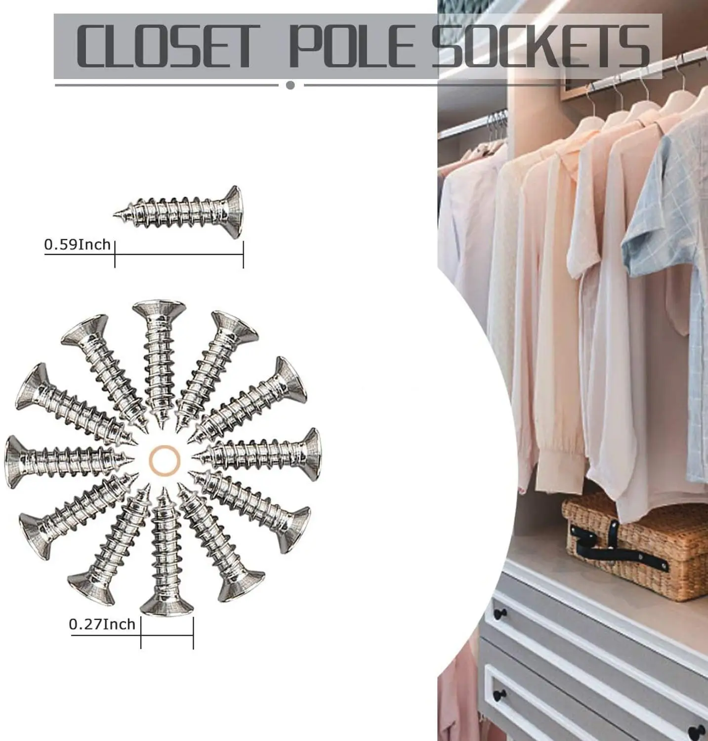 Торцевые опоры для шкафа из нержавеющей стали 304 держатель штанги с фланцем и