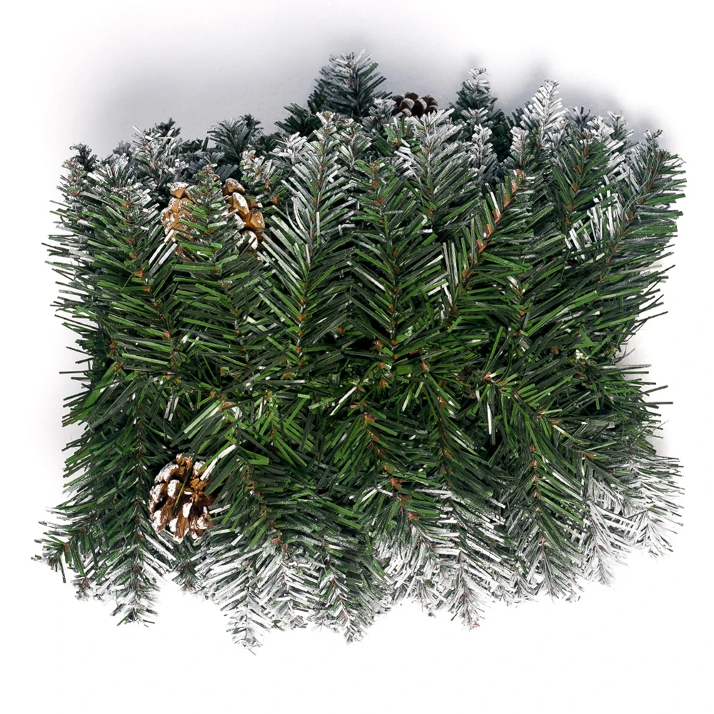 

With Pine Cones Ornament Rattan Decor Home decoration 2.7 m Artificial