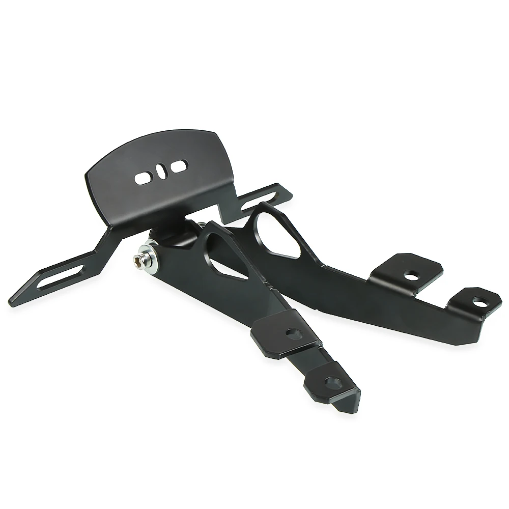For Yamaha Tmax 530 TMAX530 T-MAX530 2017 2018 Aluminum Motorcycle License Number Plate Frame Led Indicator Light Holder Bracket |