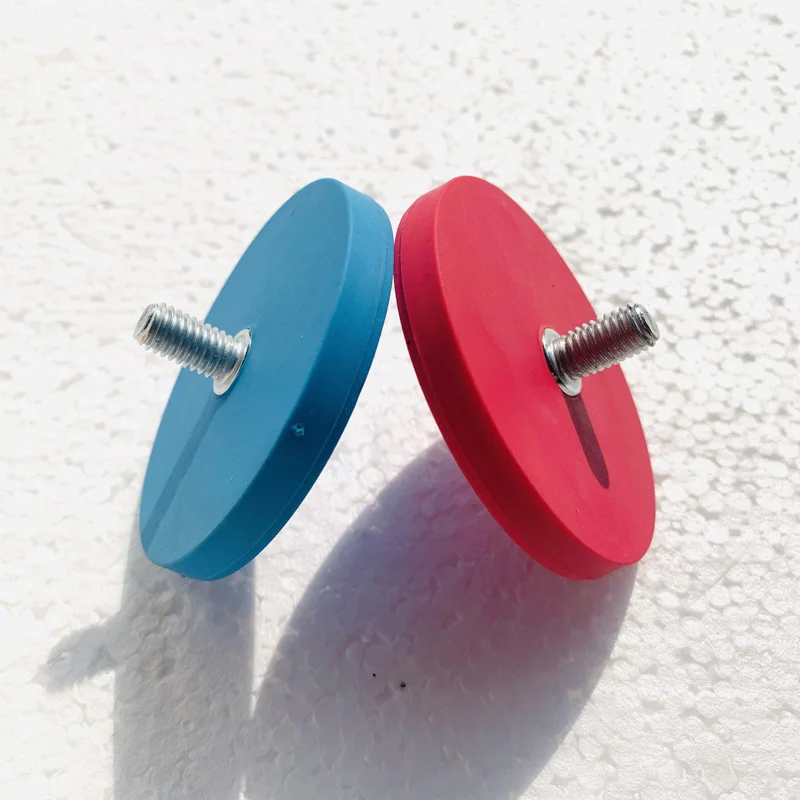 Автомобильный Неодимовый дисковый магнит с резиновым покрытием 88 мм/66 мм