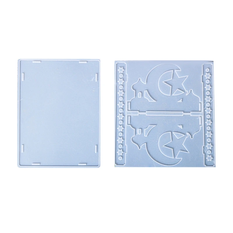 

Durable Moon&Star Jewelry Storage Silisone Mold Display Tray DIY Display Tray
