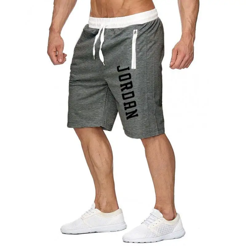 

New men's loose shorts gym NB brand men's sports running fitness beach basketball jogging men's Shorts Large