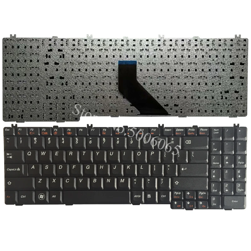 

Клавиатура для ноутбука Lenovo IdeaPad B550, B560, V560, G550, G550A, G550M, G550S, G555, G555A, G555AX, английская, Черная