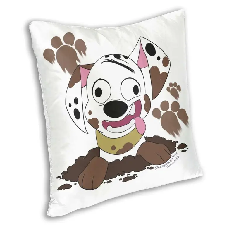 Мягкая Наволочка с забавным изображением далматинской собаки домашний декор