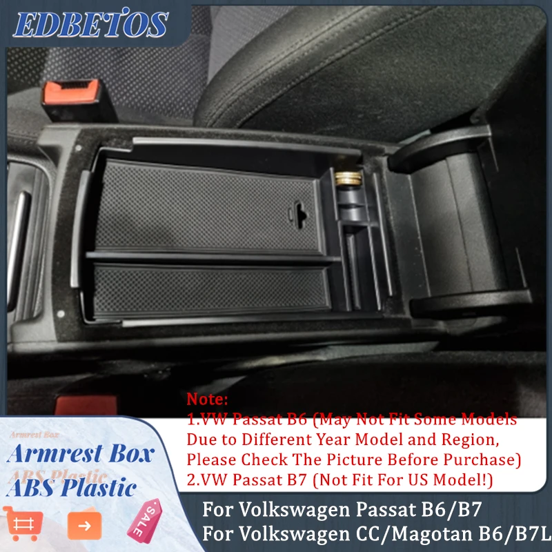 Подлокотник для V W Volkswagen CC Passat B6 B7 2006 2016 центральный ящик хранения подлокотник