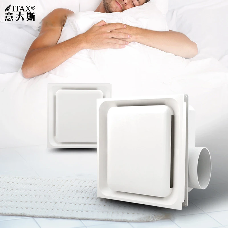 Большой всасывающий встроенный потолочный вытяжной вентилятор с отрицательным