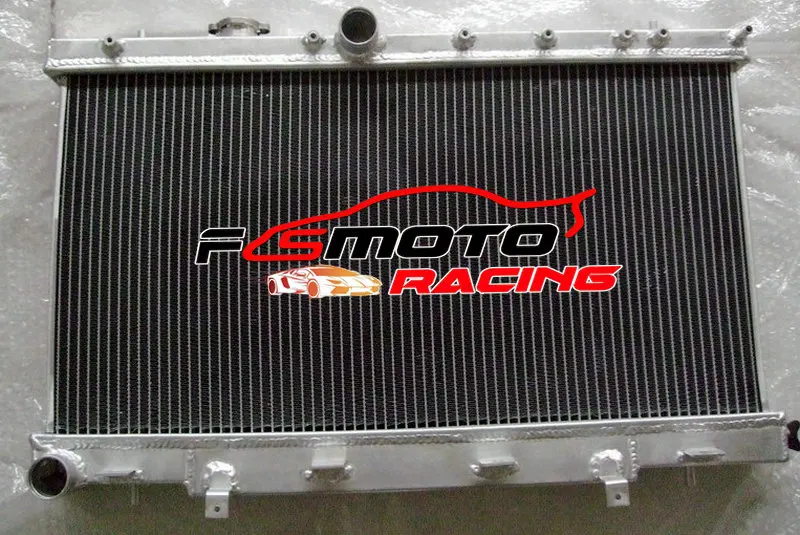 Алюминиевый радиатор и вентиляторы для Subaru Impreza WRX GDA/GGASTI GDB/GGB EJ20 02-07 06 2002 2003 2004 2005 2006
