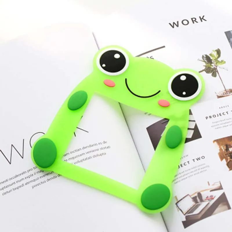 Светящаяся наклейка переключатель в виде мультяшного животного лягушки кролика