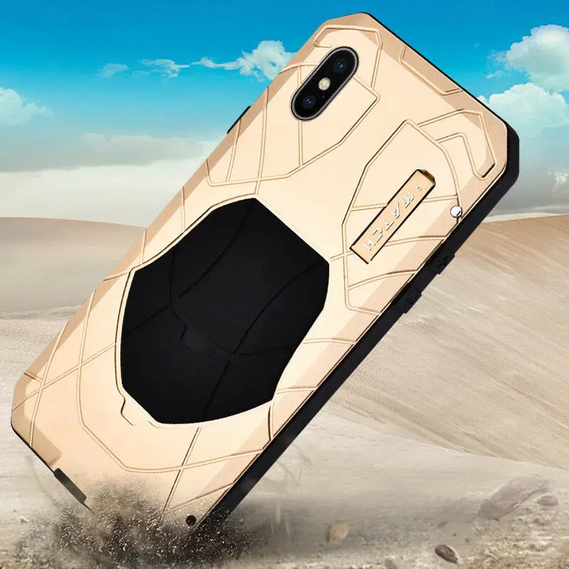 Роскошный уличный бронированный Алюминиевый металлический силиконовый