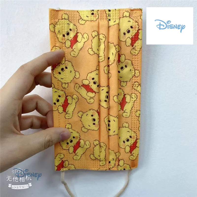 

Face MaskBrand Cartoon 3 Layers Mask Cartoon Disney Mask Non-Woven Anti-Dust Disposable Safe Breathable Face Mouth Mask