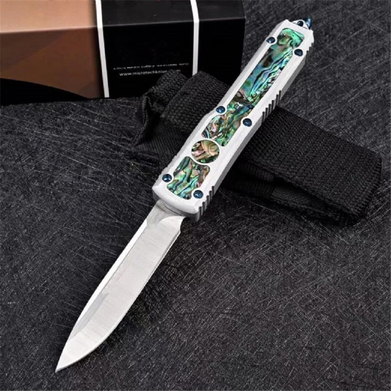 

Limited Micr UT85 Shell Version D2 Sharp Blade Aviation Aluminum Handle High Hardness Survival hunt camp Knife Pocket EDC tools