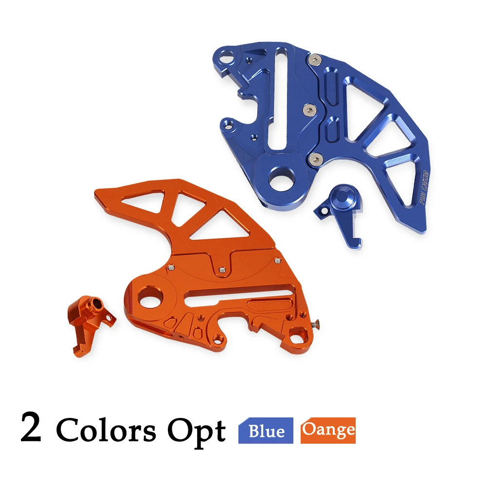 

Motorcycle Rear Brake Disc Guard Cover Protector CNC Caliper Support For KTM SX SXE EXC EXCF 125 150 200 350 390 450 2004-2019