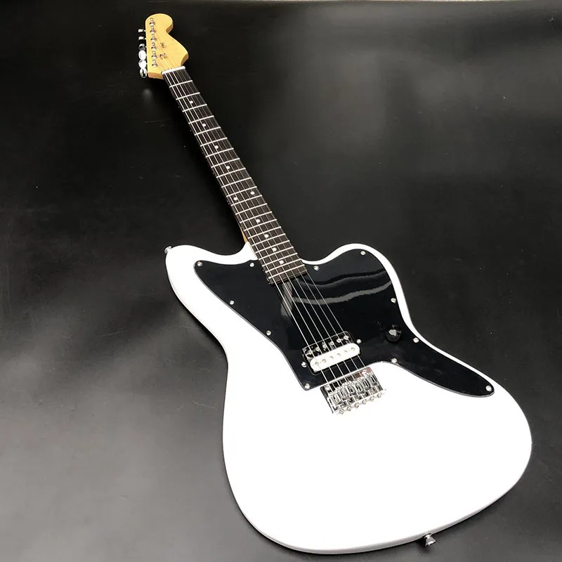 

Good Quality Jazz Electric Guitar Mahogany body Rosewood Fingerboard White Gloss Color