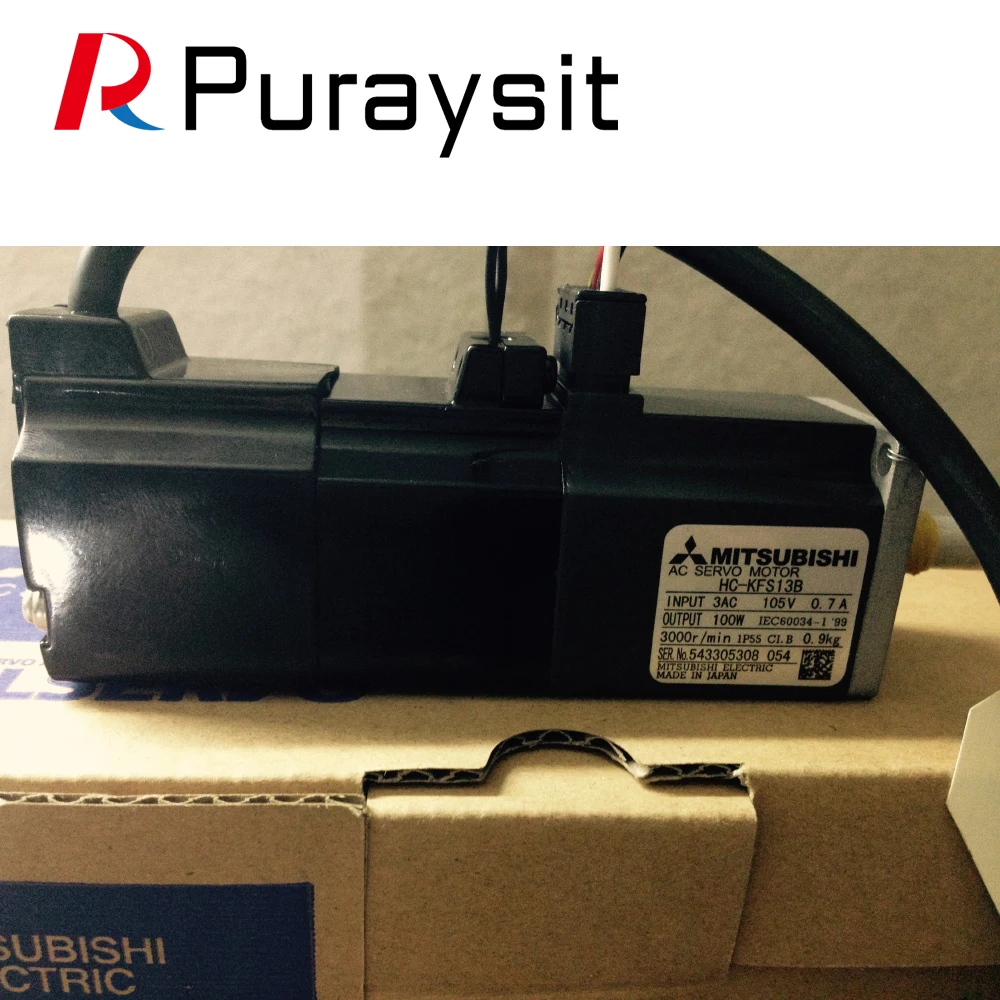 Mitsubishi Servo Motor HC-KFS13 100W 3000RPM и драйвер HC-KFS13B | Обустройство дома
