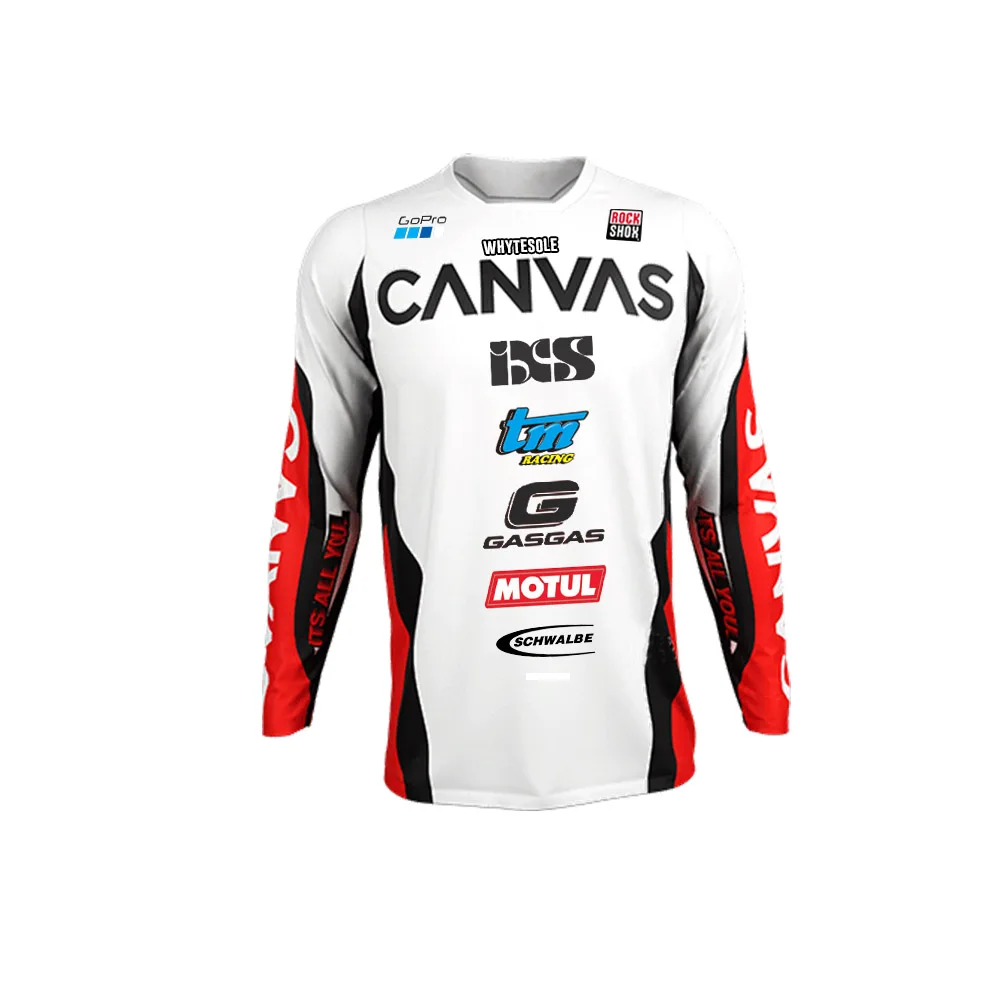 

2022 team custom moto Motocross jersey enduro Bicycle mtb mx downhill Motorcycle Mountain Bike Jersey BMX DH cycling Clothes