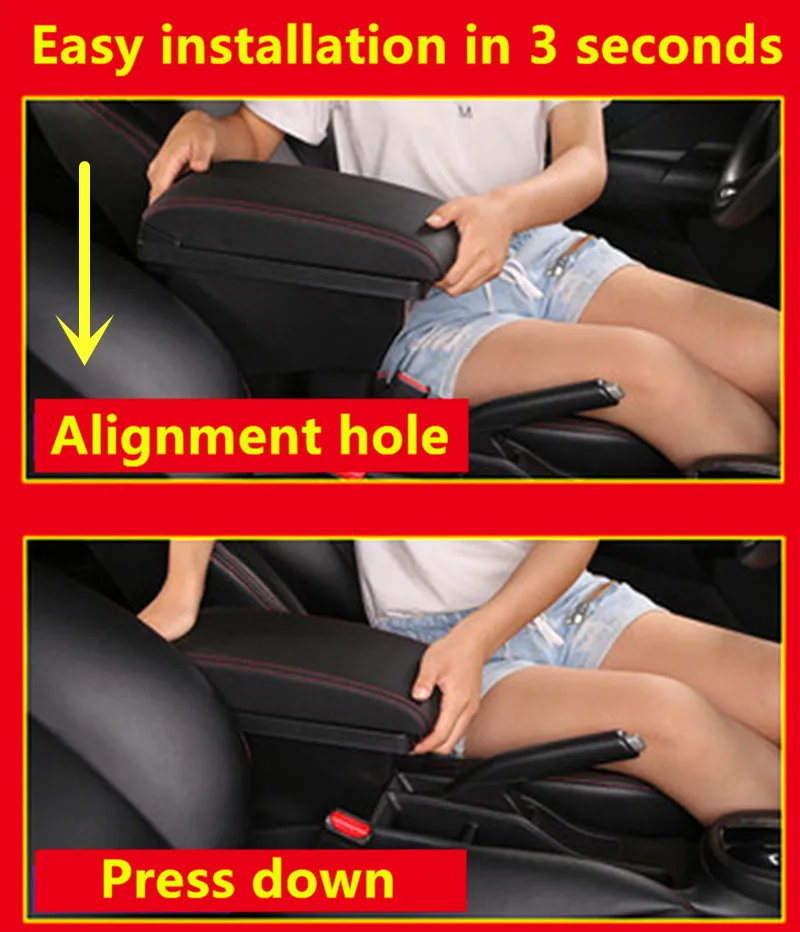 Подлокотник для Nissan Versa Tiida Latio 2007-2011 центральный консольный ящик хранения 2008 2009 2010