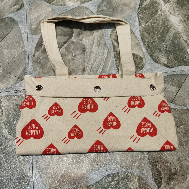 

Human Made T Shirt Hand Bag Humanmade Top Handle Bag Shopping Bag