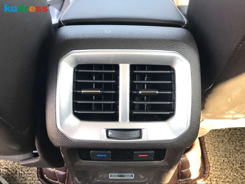 Для vw для Volkswagen Tiguan 2017 2018 2019 рамка вентиляционного отверстия заднего сиденья