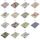 Растительный принт салфетка цветочный узор Coaster живописи Стиль настольные подстилки 32x42 набор подставок под напитки De стол Современное украшение для дома