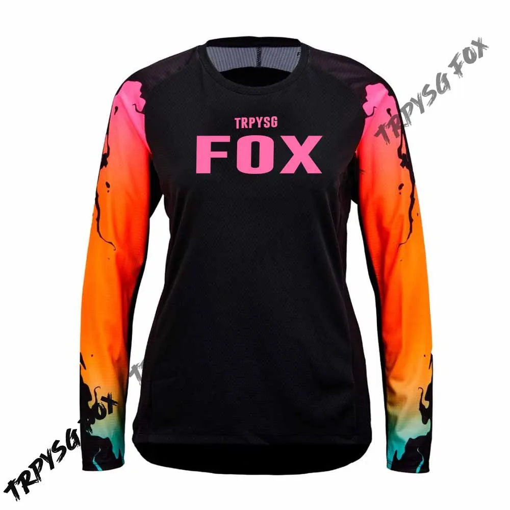 

Fashion casual cycling wear Women cycling Motocross jersey Cycling clothing female women's bicycle clothing