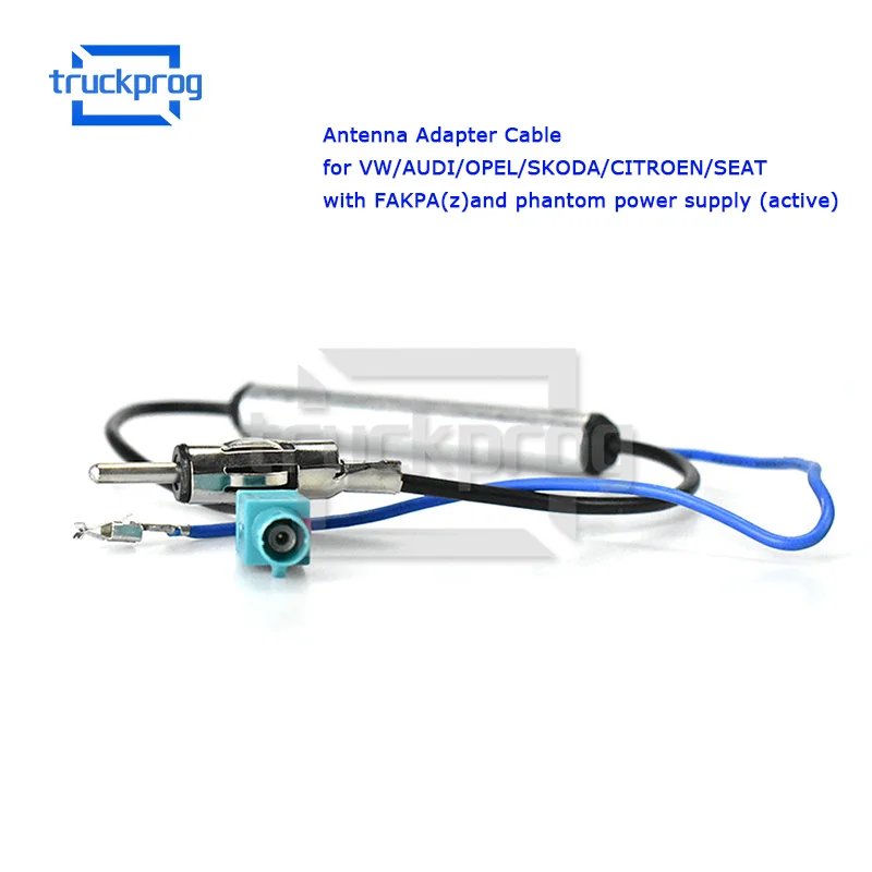 

13-008 ISO Antenna Adapter Cable for AUDI/OPEL/SKODA/CITROEN/SEAT Stereo Adapter Connector Plug